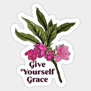 Give Yourself Grace Sticker